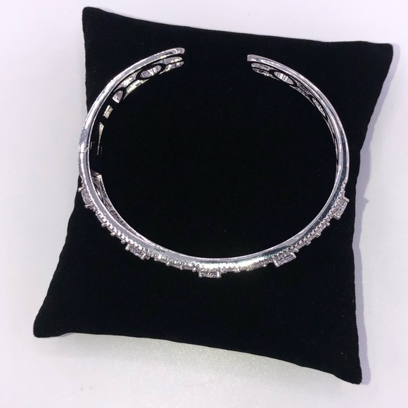 4.5ct Art Deco Cuff Bracelet - Picture 6 of 12